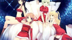 Anime anime girls coffee-kizoku visual novels Cure Girl 