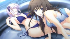 Anime anime girls Cryska Barchenowa Takamura Yui Muv Luv 