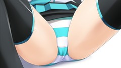 Anime anime girls ecchi underwear camel toe