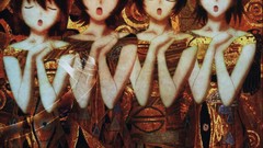 Anime anime girls elfen lied artwork