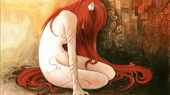 Anime anime girls elfen lied lucy nude