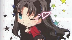Anime anime girls fate stay night magazines tohsaka rin 