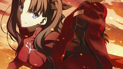 Anime anime girls fate stay night tohsaka rin fate series anime 