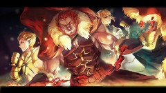 Anime anime girls fate zero gilgamesh fate series Rider 