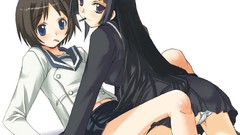 Anime anime girls ga-rei zero isayama yomi tsuchimiya kagura 