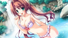 Anime anime girls game cg bikini Iro Ni Ide Ni Keri Waga Koi Wa