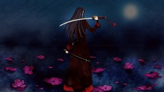 Anime anime girls girls with swords