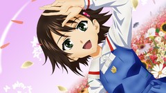 Anime anime girls green eyes true tears