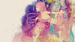 Anime anime girls hatsune