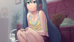 Anime anime girls hatsune miku vocaloid