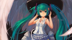 Anime anime girls hatsune miku vocaloid