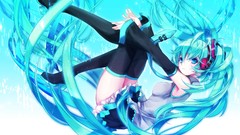 Anime anime girls hatsune miku vocaloid