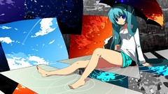 Anime anime girls hatsune miku vocaloid