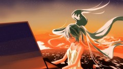 Anime anime girls hatsune miku vocaloid