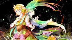 Anime anime girls hatsune miku vocaloid kagamine rin