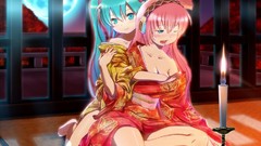 Anime anime girls hatsune miku vocaloid megurine luka