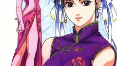 Anime anime girls hentai Chinese clothes chinese dress