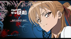 Anime anime girls highschool of the dead Miyamoto Rei
