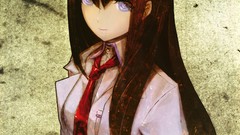 Anime anime girls huke makise kurisu steins gate