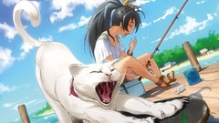 Anime anime girls idolmaster ganaha hibiki