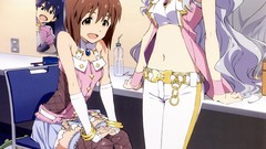 Anime anime girls idolmaster ganaha hibiki scans Hagiwara 