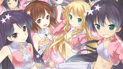 Anime anime girls idolmaster kisaragi chihaya miura azusa 