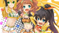 Anime anime girls idolmaster takatsuki yayoi hoshii miki ganaha 