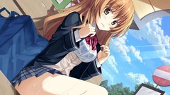 Anime anime girls illustrations