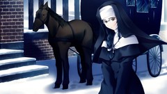 Anime anime girls innocent grey cartagra artwork visual novels