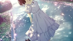 Anime anime girls innocent grey visual novels