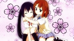 Anime anime girls k - on nakano azusa hirasawa yui