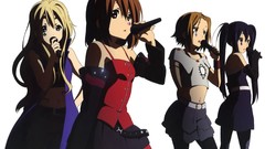 Anime anime girls k - on nakano azusa hirasawa yui tainaka 