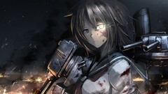 Anime anime girls kantai collection Furutaka (KanColle) Hetza