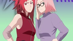 Anime anime girls karin haruno sakura naruto shippuden