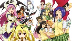 Anime anime girls lala satalin deviluke kotegawa yui to-love-ru 