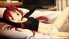 Anime anime girls lingerie sakura kyouko underwear