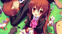 Anime anime girls little busters anime boys