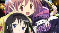 Anime anime girls mahou shoujo madoka magica