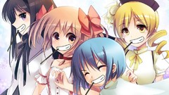 Anime anime girls mahou shoujo madoka magica akemi homura 