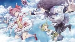 Anime anime girls mahou shoujo madoka magica akemi homura 