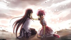 Anime anime girls mahou shoujo madoka magica akemi homura 