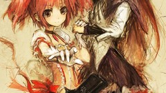 Anime anime girls mahou shoujo madoka magica akemi homura 