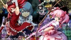 Anime anime girls mahou shoujo madoka magica akemi homura 