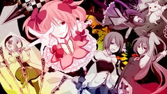 Anime anime girls mahou shoujo madoka magica akemi homura 