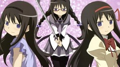 Anime anime girls mahou shoujo madoka magica akemi homura mahou 