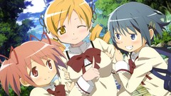 Anime anime girls mahou shoujo madoka magica kaname madoka 