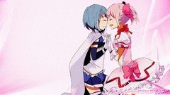 Anime anime girls mahou shoujo madoka magica kaname madoka miki 