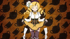Anime anime girls mahou shoujo madoka magica tomoe mami