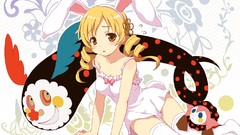Anime anime girls mahou shoujo madoka magica tomoe mami mahou 