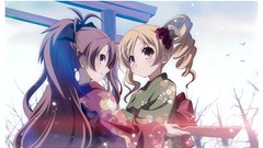 Anime anime girls mahou shoujo madoka magica tomoe mami sakura 